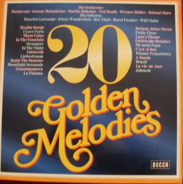 Cover Various - 20 Golden Melodies (LP, Comp) Schallplatten Ankauf