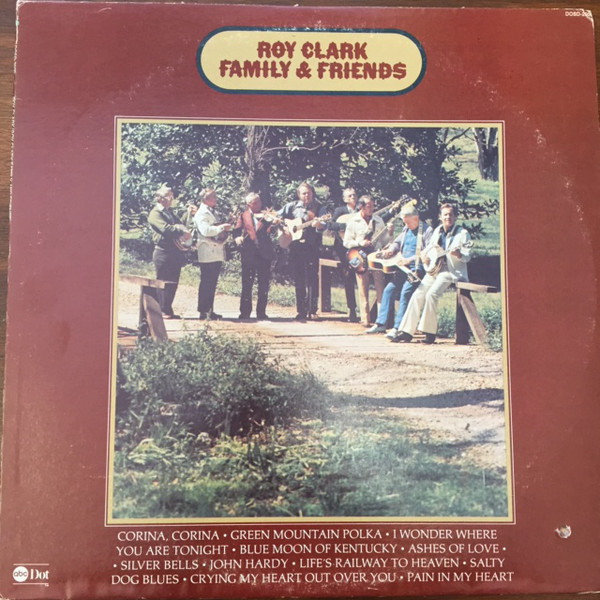 Cover Roy Clark - Family & Friends (LP) Schallplatten Ankauf