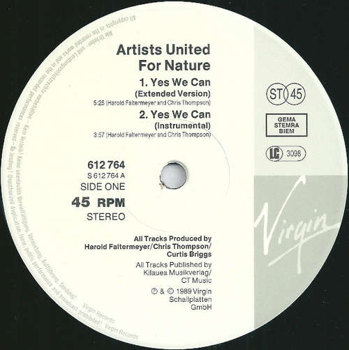 Artists United For - We Can (12", Maxi) - Vinyl Shop buy24hours.de