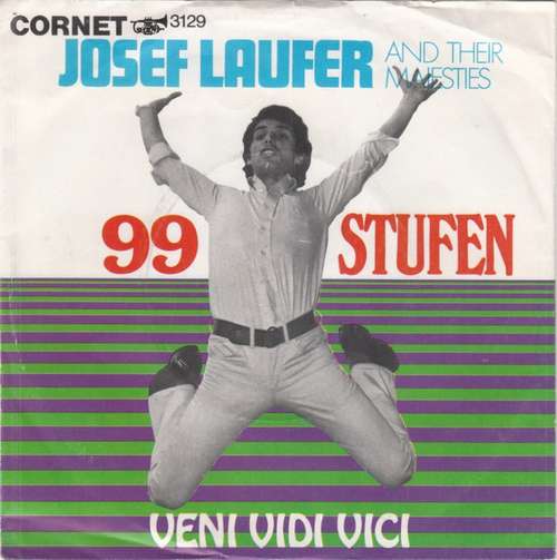 Cover Josef Laufer And Their Majesties - 99 Stufen (7, Single) Schallplatten Ankauf