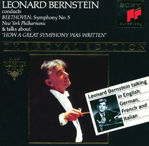 Cover Leonard Bernstein, Beethoven*, New York Philharmonic* - Leonard Bernstein Conducts Beethoven: Symphony No. 5 & Talks About How A Great Symphony Was Written (CD) Schallplatten Ankauf