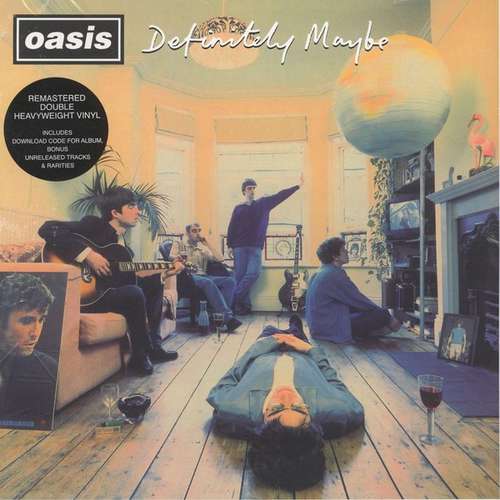 Cover Oasis (2) - Definitely Maybe (2xLP, Album, RE, RM, 180) Schallplatten Ankauf