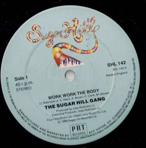 Cover Sugarhill Gang - Work Work The Body (12) Schallplatten Ankauf
