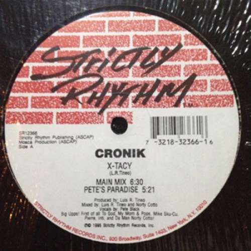 Cover Cronik - X-Tacy (12) Schallplatten Ankauf