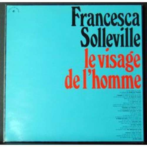 Cover Francesca Solleville - Le Visage De L'Homme (LP, Album, Gat) Schallplatten Ankauf