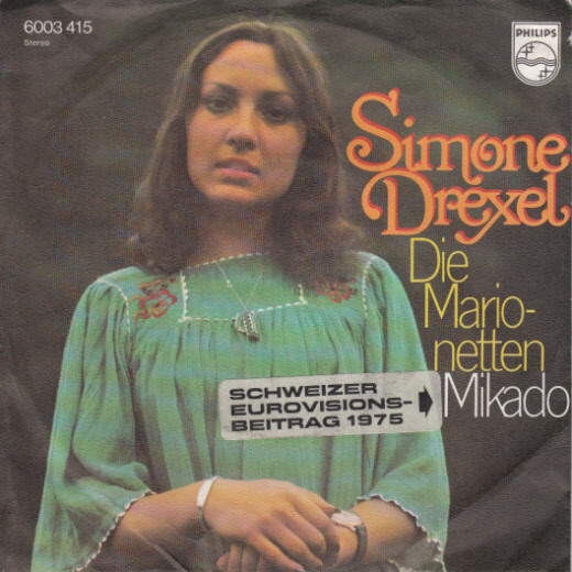 Cover Simone Drexel - Die Marionetten / Mikado (7, Single) Schallplatten Ankauf