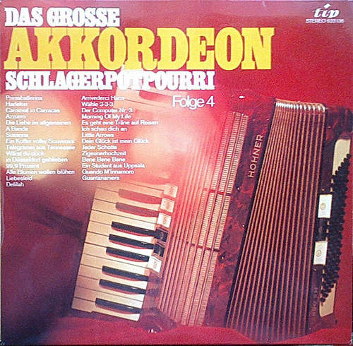 Cover Günter Gürsch Und Seine Akkordeon-Rhythmiker* - Das Grosse Akkordeon Schlagerpotpourri - Folge 4 (LP) Schallplatten Ankauf