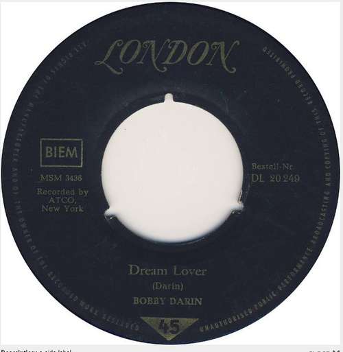 Bild Bobby Darin - Dream Lover (7, Single) Schallplatten Ankauf