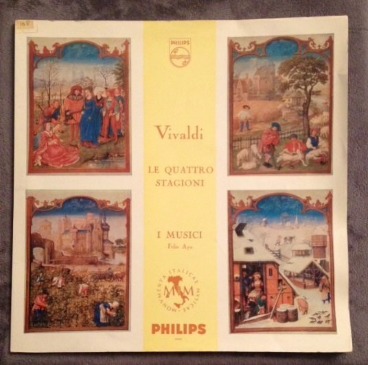 Cover Vivaldi* - I Musici, Félix Ayo - Le Quattro Stagioni (LP, Album, RP, Red) Schallplatten Ankauf