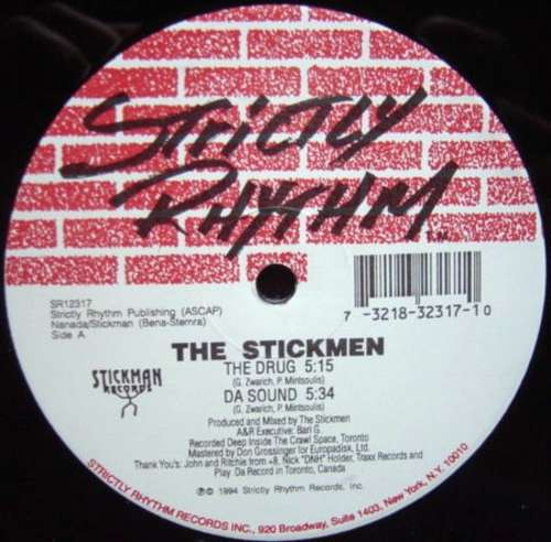 Cover The Stickmen - The Drug (12) Schallplatten Ankauf
