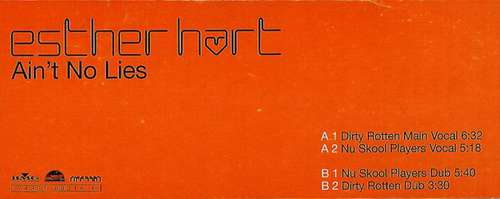 Cover Esther Hart - Ain't No Lies (12) Schallplatten Ankauf