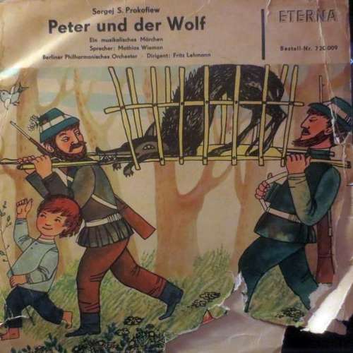 Cover Sergei S. Prokofiew* - Peter Und Der Wolf (10, Mono, RE) Schallplatten Ankauf