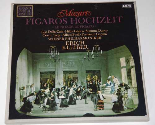 Cover Wolfgang Amadeus Mozart, Erich Kleiber, Wiener Philharmoniker - Figaros Hochzeit = Le Nozze Di Figaro (4xLP + Box) Schallplatten Ankauf