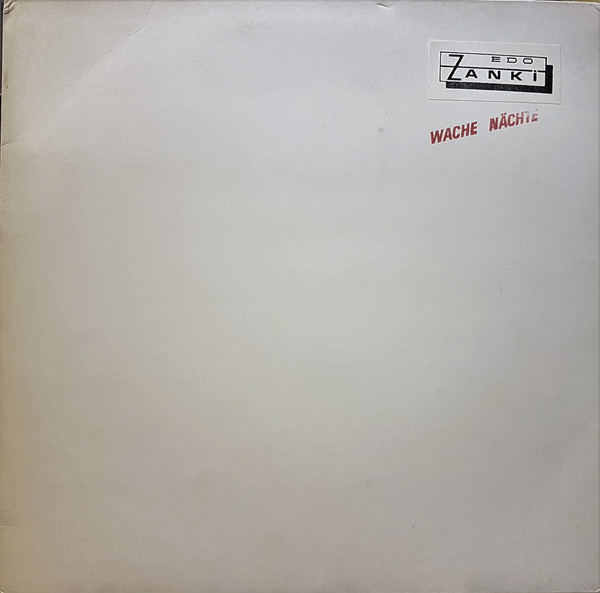 Cover Edo Zanki - Wache Nächte (LP, Album, TP) Schallplatten Ankauf