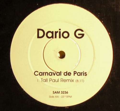 Cover Carnaval De Paris Schallplatten Ankauf