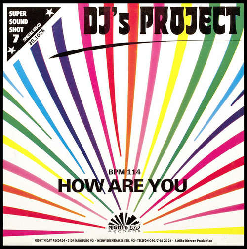 Cover DJ's Project - How Are You (12) Schallplatten Ankauf