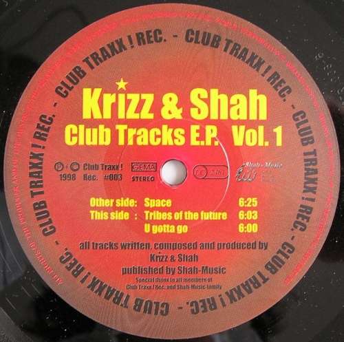 Cover Club Tracks E.P. Vol. 1 Schallplatten Ankauf