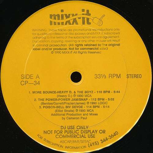 Cover Various - Mixx-it 34 (12, Promo) Schallplatten Ankauf