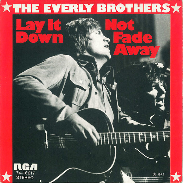 Cover The Everly Brothers* - Lay It Down / Not Fade Away (7) Schallplatten Ankauf