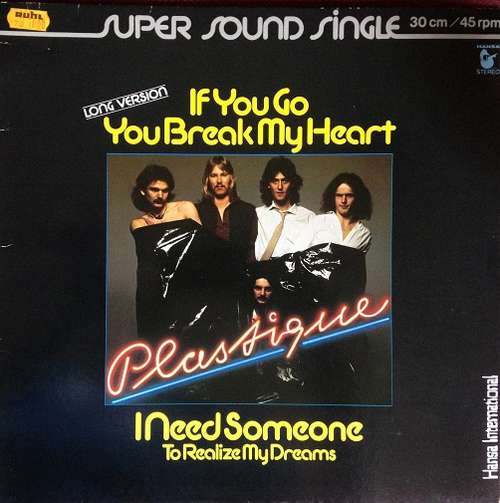 Bild Plastique (3) - If You Go You Break My Heart (12) Schallplatten Ankauf