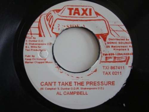 Cover Al Campbell - Can't Take The Pressure (7) Schallplatten Ankauf