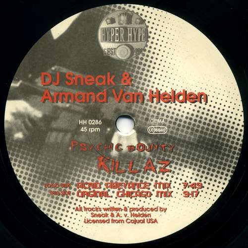 Cover DJ Sneak & Armand Van Helden - Psychic Bounty Killaz (12) Schallplatten Ankauf
