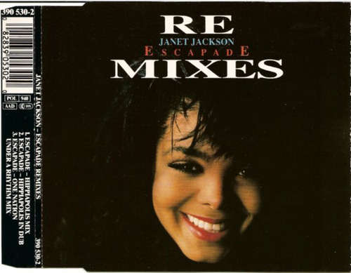 Cover Janet Jackson - Escapade (Remixes) (CD, Single) Schallplatten Ankauf