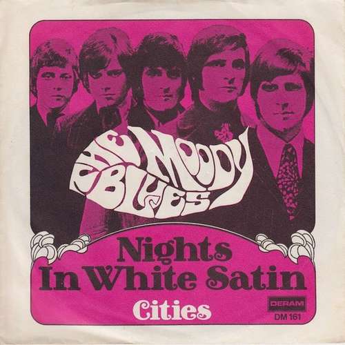 Cover The Moody Blues - Nights In White Satin (7, Single, RE) Schallplatten Ankauf