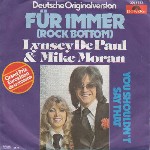 Cover Lynsey De Paul & Mike Moran - Für Immer (7, Single) Schallplatten Ankauf