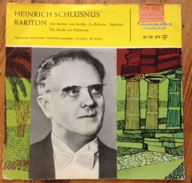 Bild Heinrich Schlusnus, Koloman Von Pátaky - Bariton, Historische Aufnahmen (7) Schallplatten Ankauf
