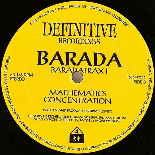 Cover Barada - Baradatrax I & II (2x12) Schallplatten Ankauf