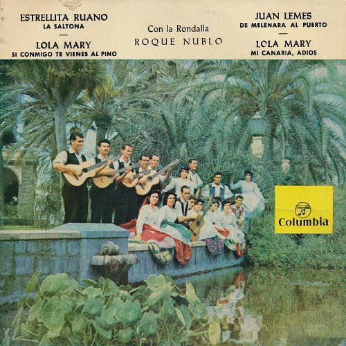 Cover Rondalla Roque Nublo* - Con La Rondalla Roque Nublo (7, EP) Schallplatten Ankauf