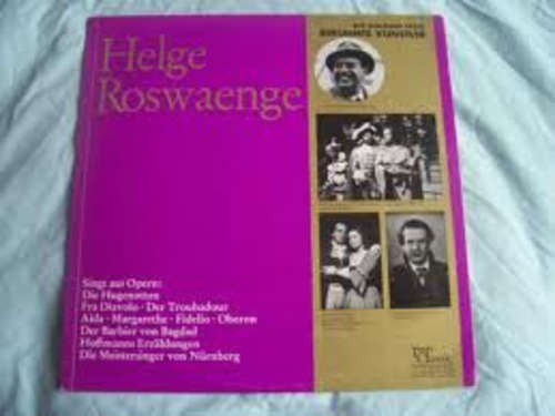 Bild Helge Roswaenge - Helge Roswaenge Singt Aus Opern (LP, Comp) Schallplatten Ankauf