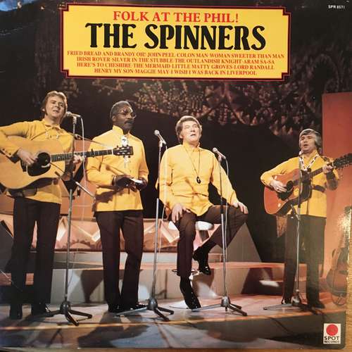 Cover The Spinners - Folk At The Phil! (LP, RE) Schallplatten Ankauf