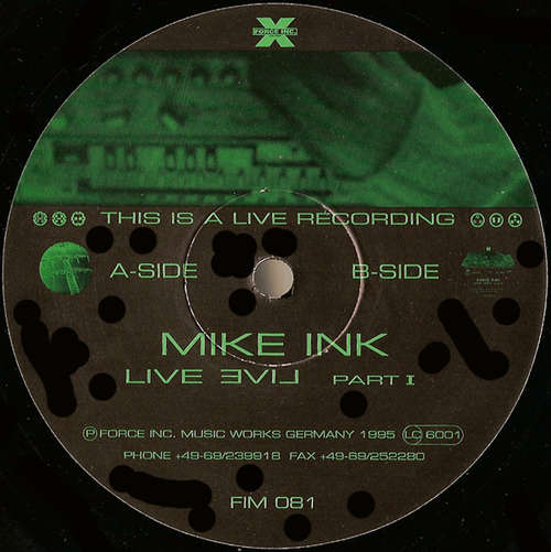 Cover Mike Ink - Live Evil Part I (12, P/Mixed) Schallplatten Ankauf