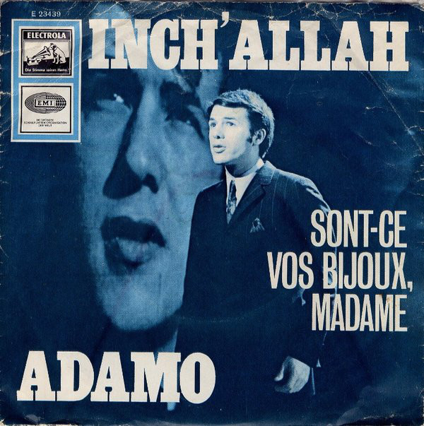 Bild Adamo - Inch' Allah (7, Single, RP) Schallplatten Ankauf