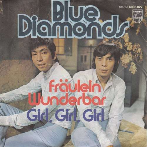 Cover Blue Diamonds* - Fräulein Wunderbar (7, Single) Schallplatten Ankauf