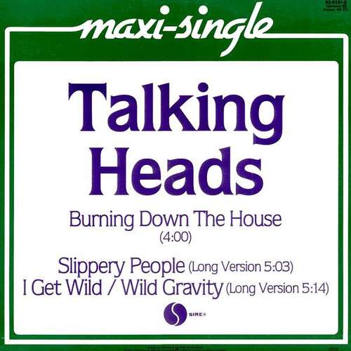 Cover Talking Heads - Burning Down The House (12, Maxi) Schallplatten Ankauf