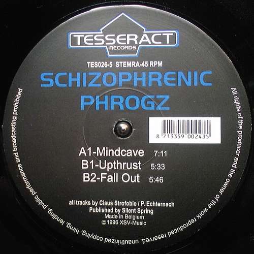 Cover Schizophrenic Phrogz - Mindcave (12) Schallplatten Ankauf