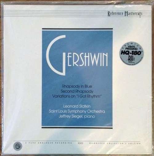 Cover George Gershwin - Rhapsody In Blue (LP, 180) Schallplatten Ankauf