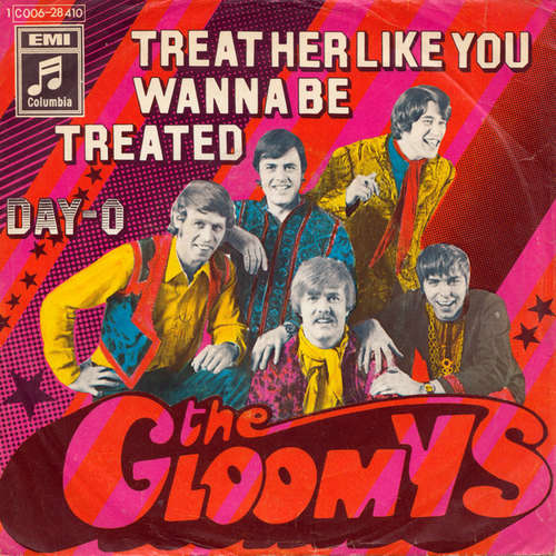 Cover The Gloomys - Treat Her Like You Wanna Be Treated (7, Single) Schallplatten Ankauf