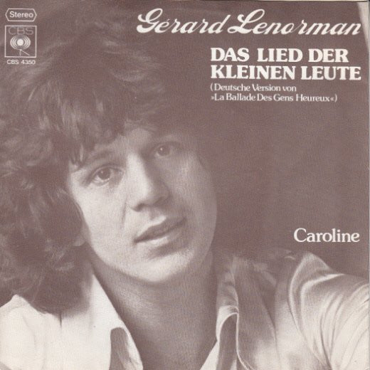 Bild Gérard Lenorman - Das Lied Der Kleinen Leute (7, Single) Schallplatten Ankauf