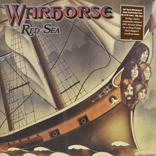 Cover Warhorse (2) - Red Sea  (LP, Album, RE, RM) Schallplatten Ankauf