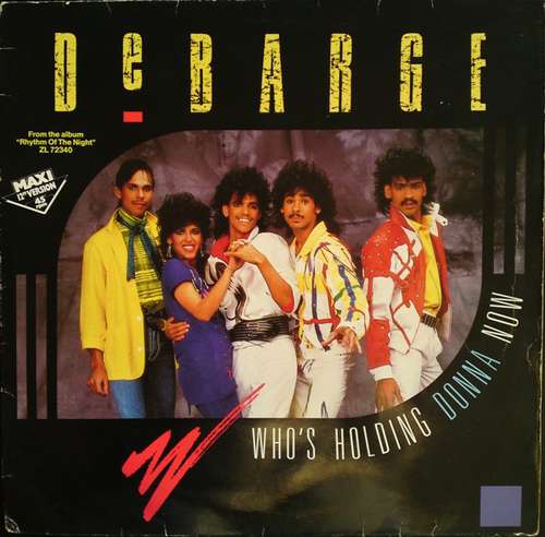 Cover DeBarge - Who's Holding Donna Now / Be My Lady (12) Schallplatten Ankauf