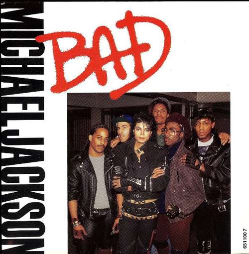 Cover Michael Jackson - Bad (7) Schallplatten Ankauf