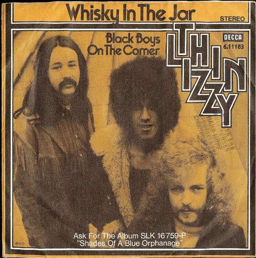 Cover Thin Lizzy - Whisky In The Jar (7, Single, RE) Schallplatten Ankauf