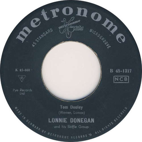 Cover Lonnie Donegan And His Skiffle Group* - Tom Dooley (7, Single) Schallplatten Ankauf