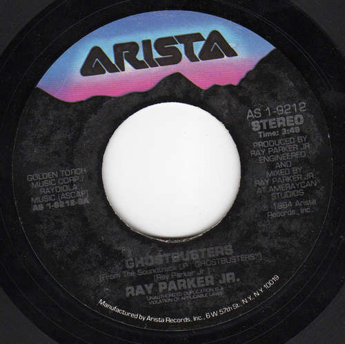Cover Ray Parker Jr. - Ghostbusters (7, Single, All) Schallplatten Ankauf