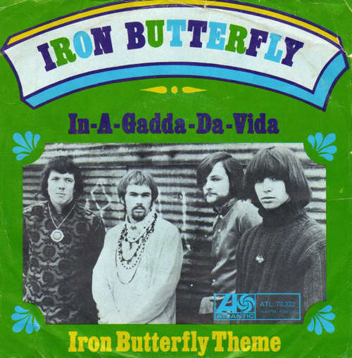 Bild Iron Butterfly - In-A-Gadda-Da-Vida / Iron Butterfly Theme (7, Single, Mono) Schallplatten Ankauf