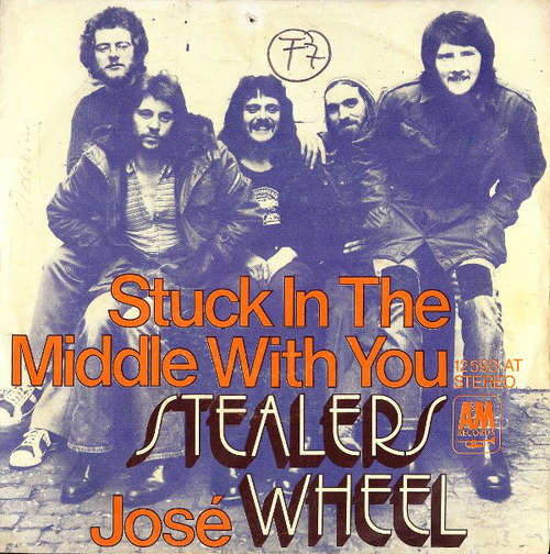 Cover Stealers Wheel - Stuck In The Middle With You / José (7, Single) Schallplatten Ankauf